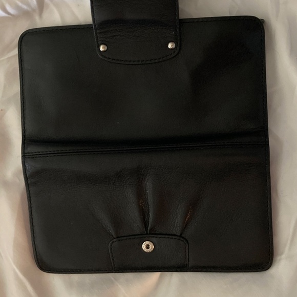 Coach Black Leather StageCoach Wallet - Picture 3 of 4